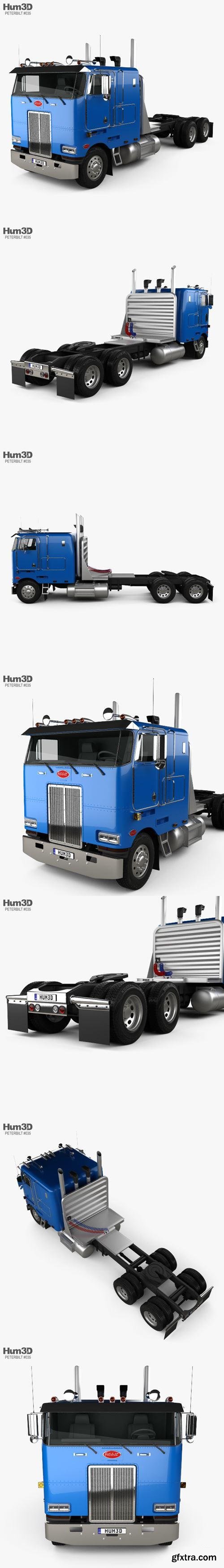 Peterbilt 362 Tractor Truck 2002 - 3D Model