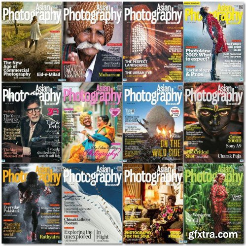 Asian Photography - 2018 Full Year Issues Collection