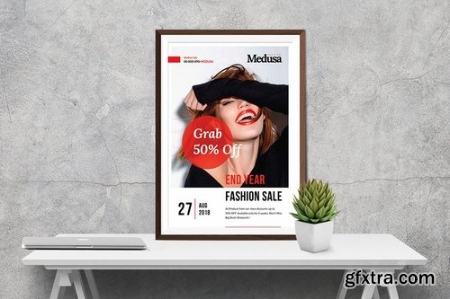 MEDUSA - Fashion Year End Sale Flyer