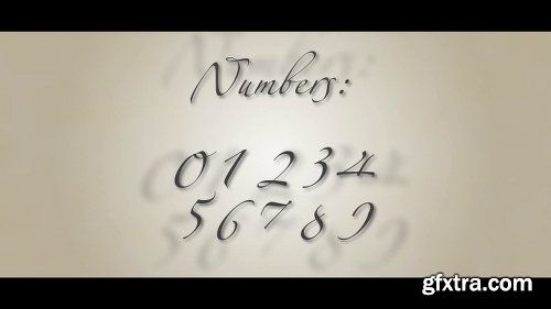 Videohive Latin and Cyrillic Handwrite Bundle 5968629