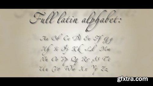 Videohive Latin and Cyrillic Handwrite Bundle 5968629