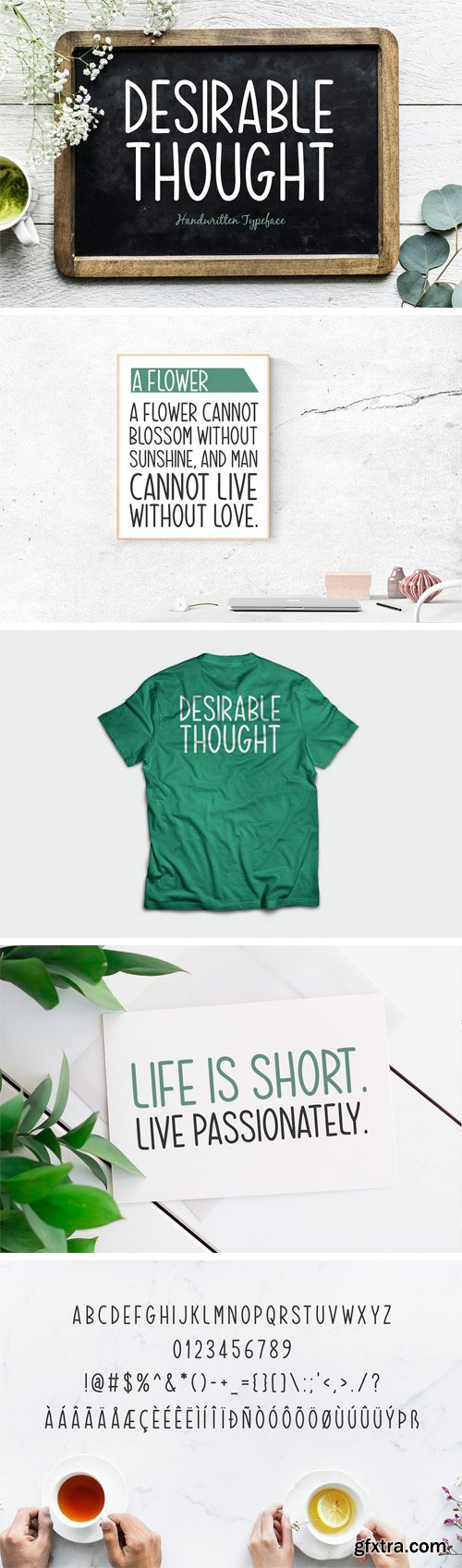 CM - Desirable Thought Typeface 3259423