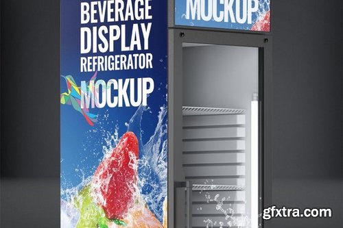 Beverage Display Refrigerator Mock-Up