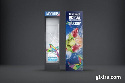 Beverage Display Refrigerator Mock-Up