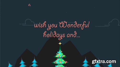 Videohive Christmas Outline 18395849