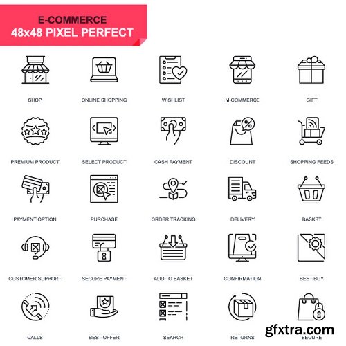 Videohive 625 Thin Line Icons 22973742