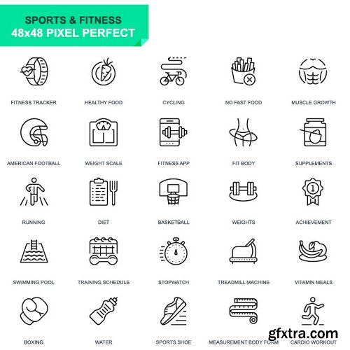 Videohive 625 Thin Line Icons 22973742