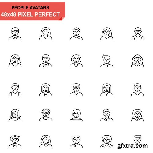 Videohive 625 Thin Line Icons 22973742