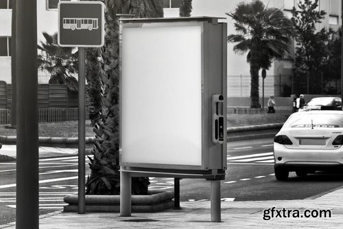 Urban Flyer, Poster, Billboard Mock-up - PSD Set