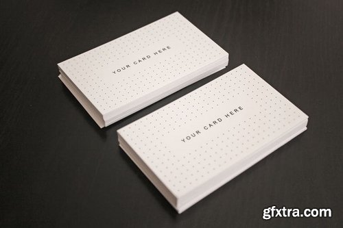 Flyer and Business Card Clean Realistic Mockups 1