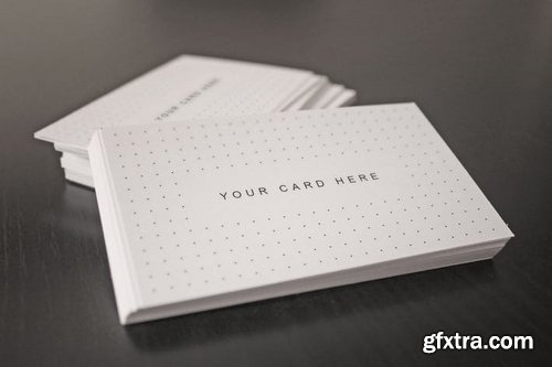 Flyer and Business Card Clean Realistic Mockups 1