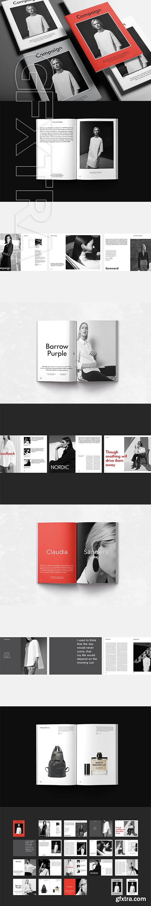 CreativeMarket - Fashion+Lifestyle Magazine 3129579