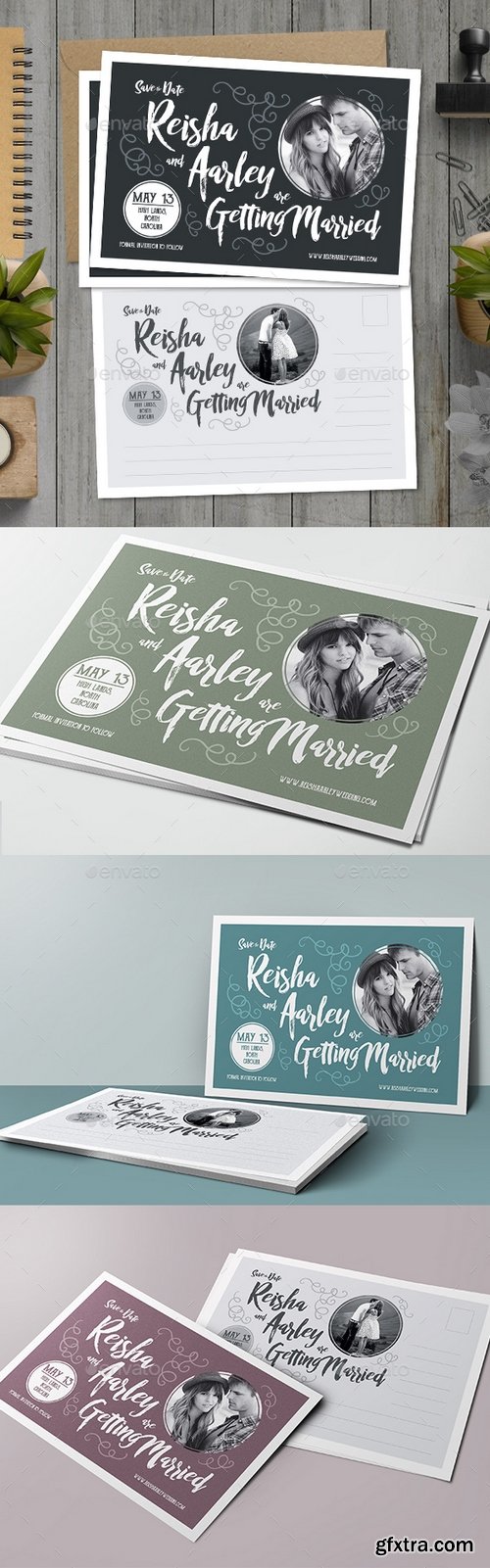 Graphicriver - Save the Date Post Card 18299259