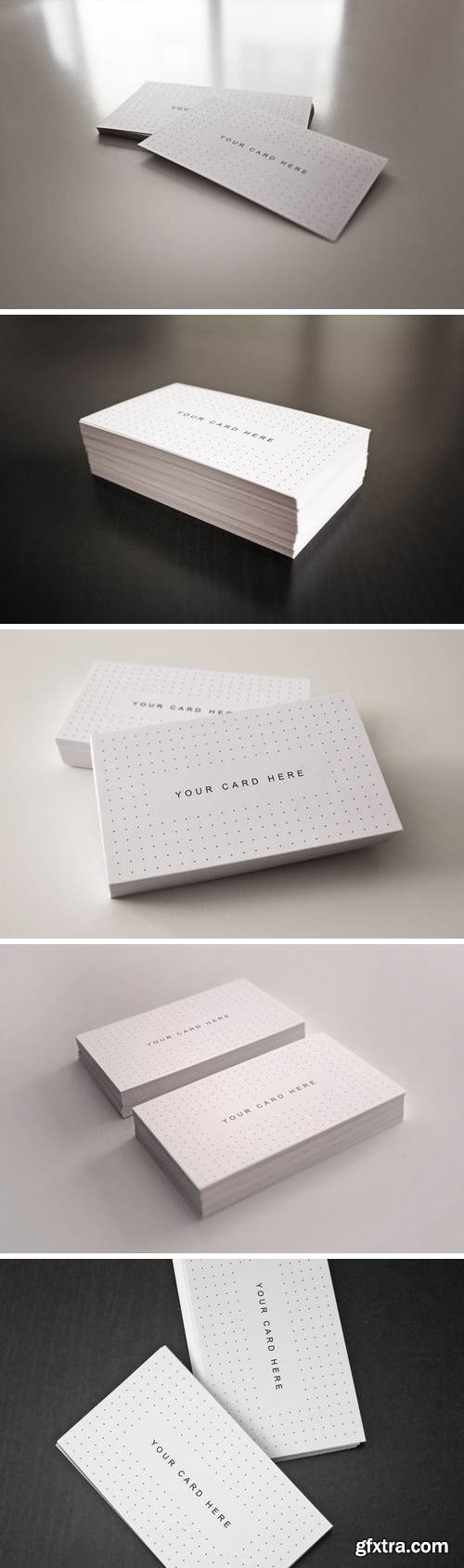 Flyer and Business Card Clean Realistic Mockups 2