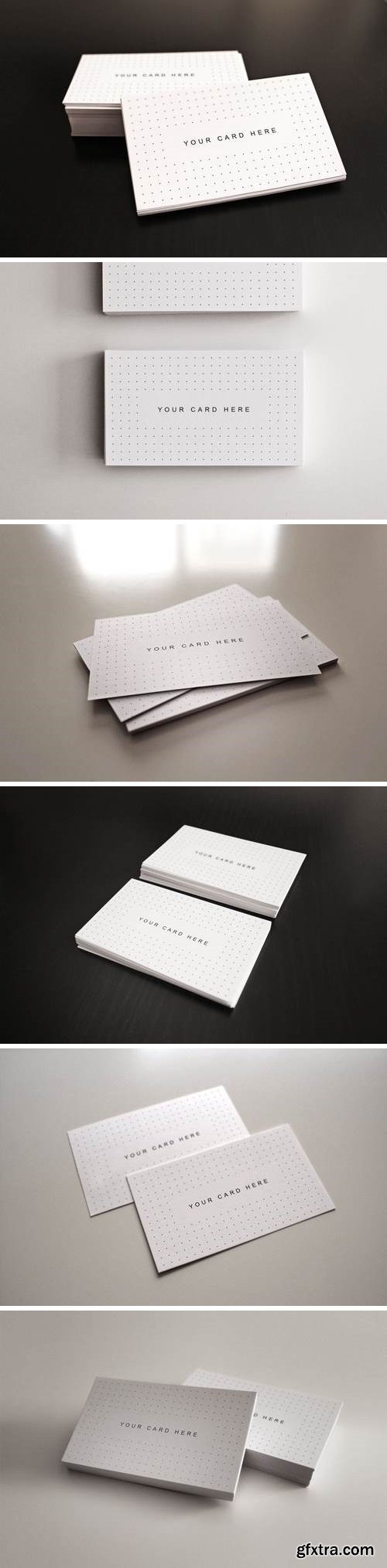 Flyer and Business Card Clean Realistic Mockups 3