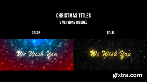 Videohive Christmas Titles 18855237