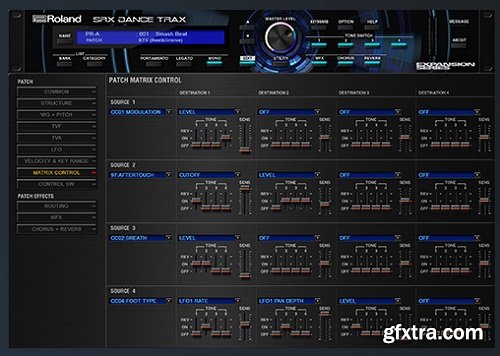 Roland Cloud SRX DANCE TRAX v1.0.5