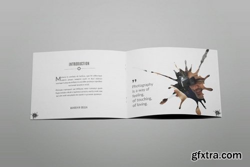 Aliva - A5 Photography Splash Brochure Template