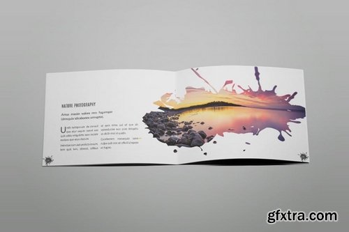 Aliva - A5 Photography Splash Brochure Template