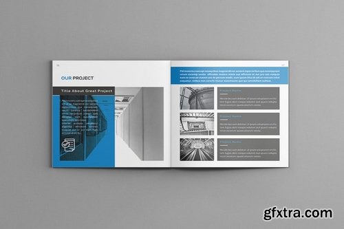 Mavka - Square Company Profile Brochure Template