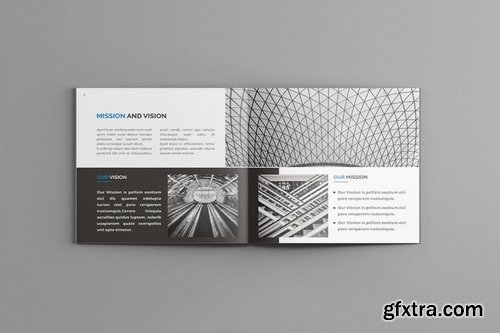 Mavka - Square Company Profile Brochure Template