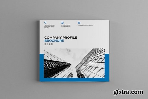 Mavka - Square Company Profile Brochure Template