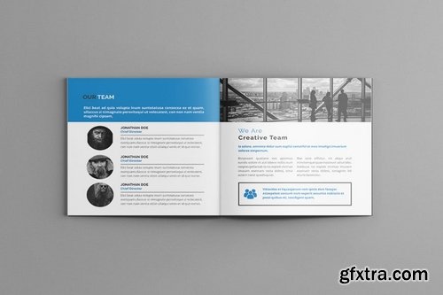 Mavka - Square Company Profile Brochure Template