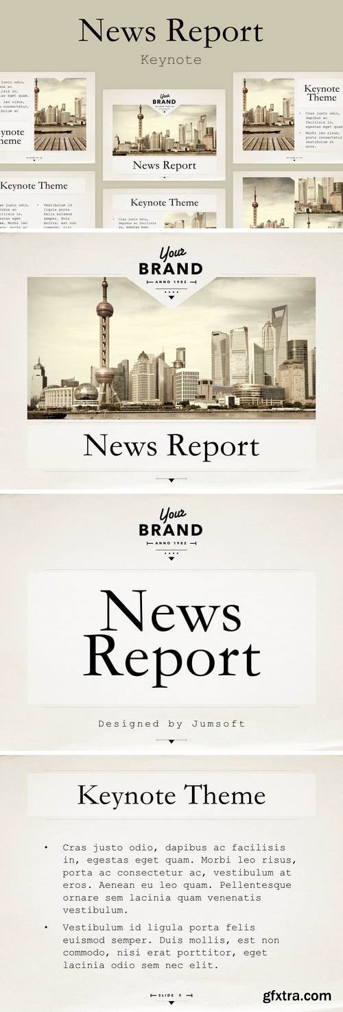 News Report Keynote Template