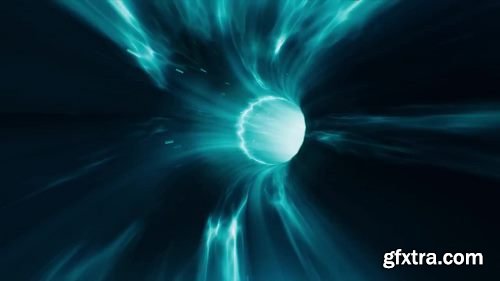 MA - Blue Light Wormhole Stock Motion Graphics 149090