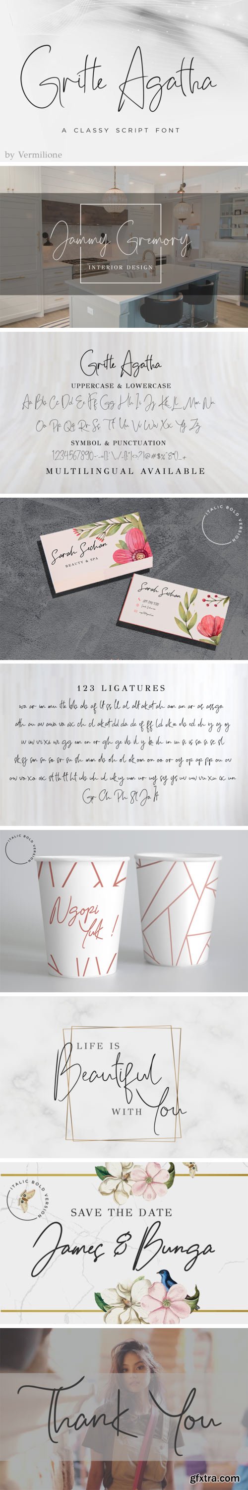 Gritte Agata Font