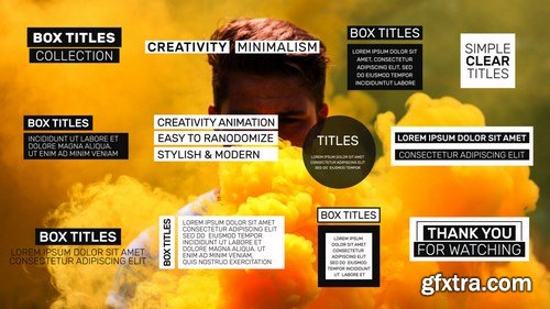 MA - Social Media Box Titles After Effects Templates 149394