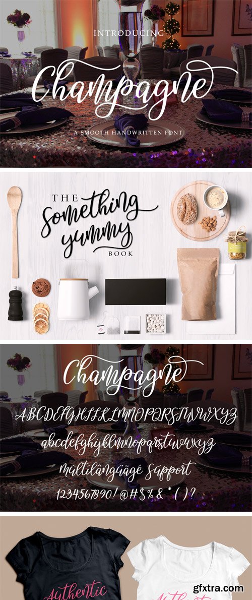 Fontbundles - Champagne Script 149619