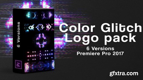 MA - Color Glitch Logo Pack Premiere Pro Templates 149643