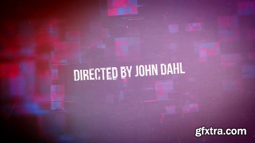 Videohive Cinematic Glitch Title Sequence 10203370