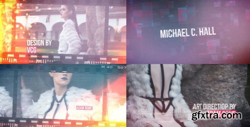 Videohive Cinematic Glitch Title Sequence 10203370