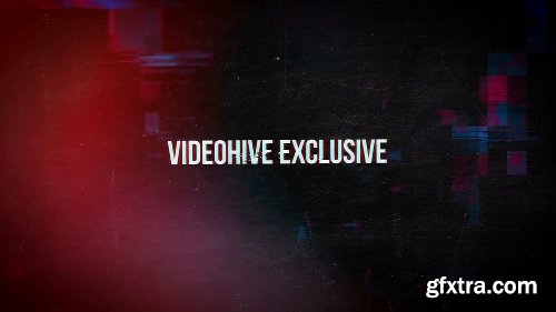 Videohive Cinematic Glitch Title Sequence 10203370