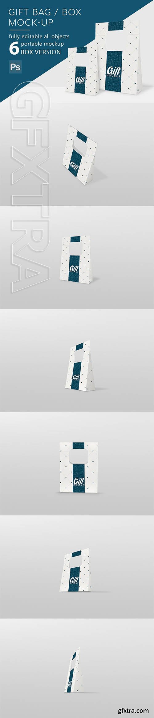 CreativeMarket - Gift Box Mockup 3161452