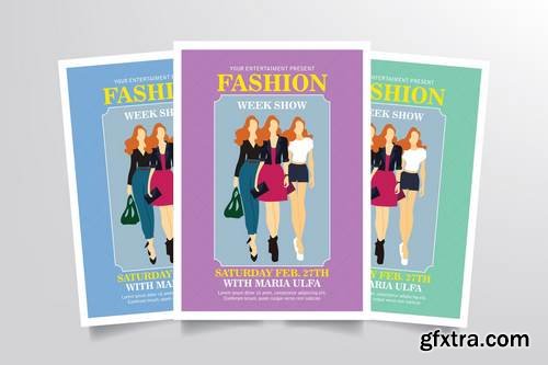Fashion Week Flyer Template Vol. 2