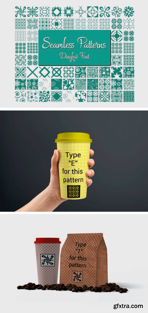 Seamless Patterns Font