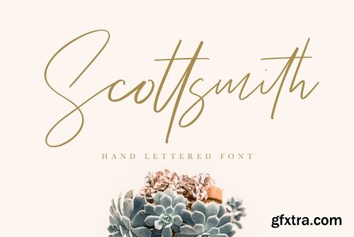 CM - Scottsmith - Ligatures Font 3199631