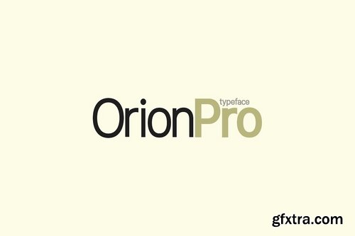 CM - Orion Pro Modern Sans-Serif Typeface 3272675