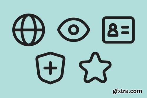 User Interface Vector Set (90 icons)