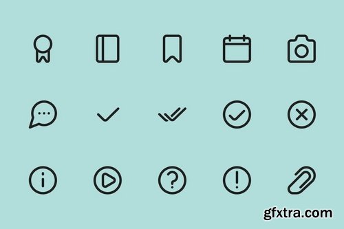 User Interface Vector Set (90 icons)