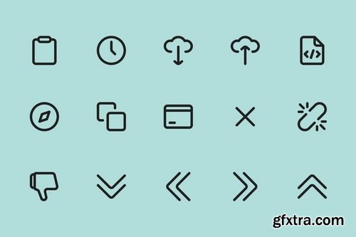 User Interface Vector Set (90 icons)