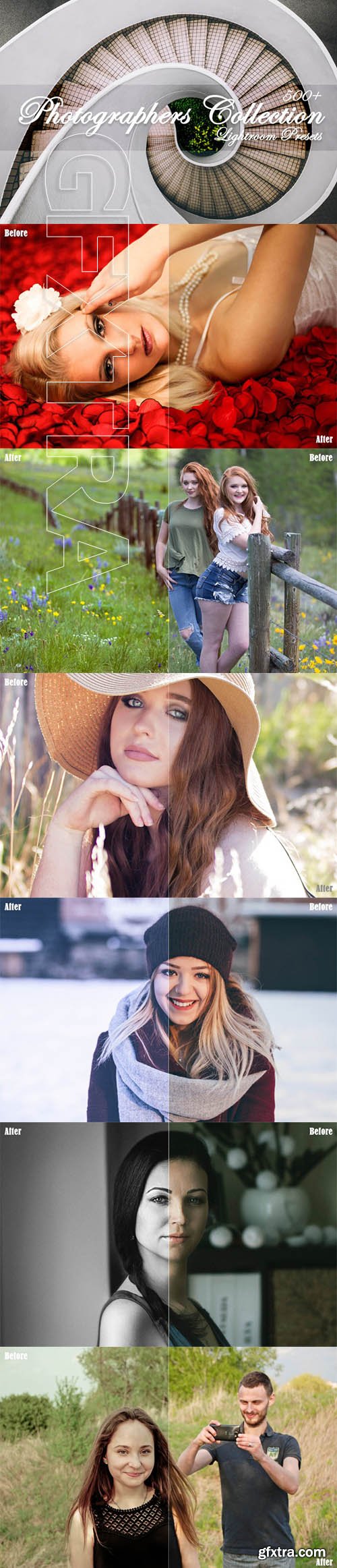 500+ Photographers Collection Lightroom Presets