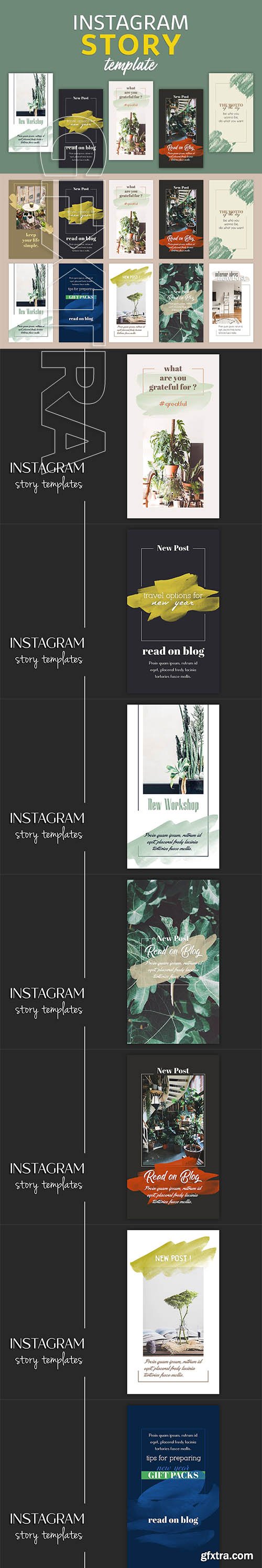 CreativeMarket - Instagram Story Templates 3266977