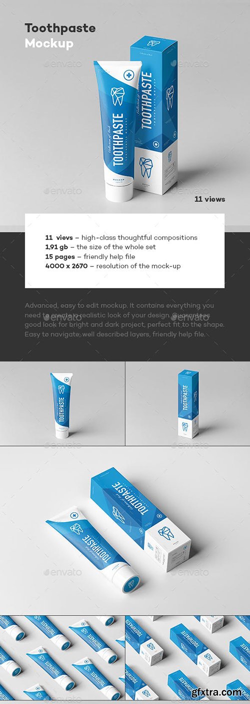 Graphicriver - Toothpaste Mock-up 22969957