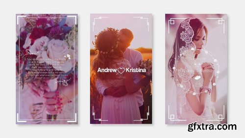 Videohive Wedding Instagram Stories 22991559