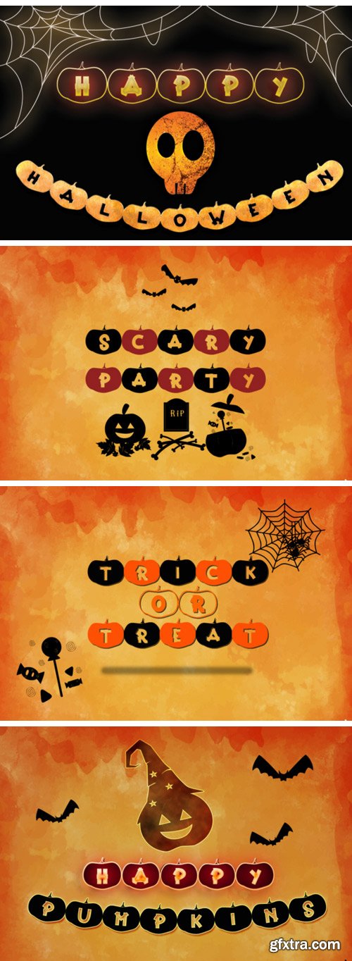 Happy Pumpkins Font