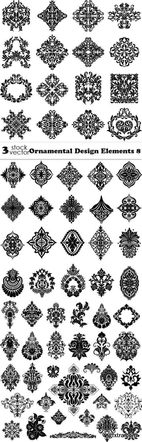 Vectors - Ornamental Design Elements 8